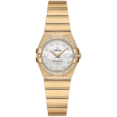 women's Omega Watch with diamonds